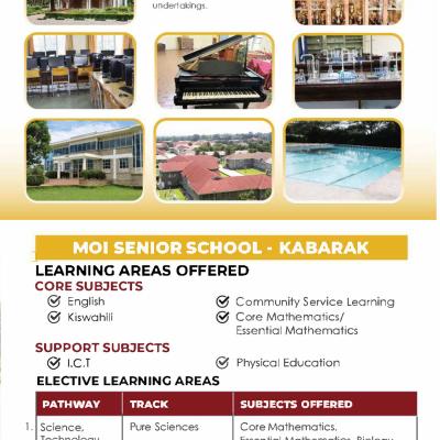 Moi Senior School Kabarak Web
